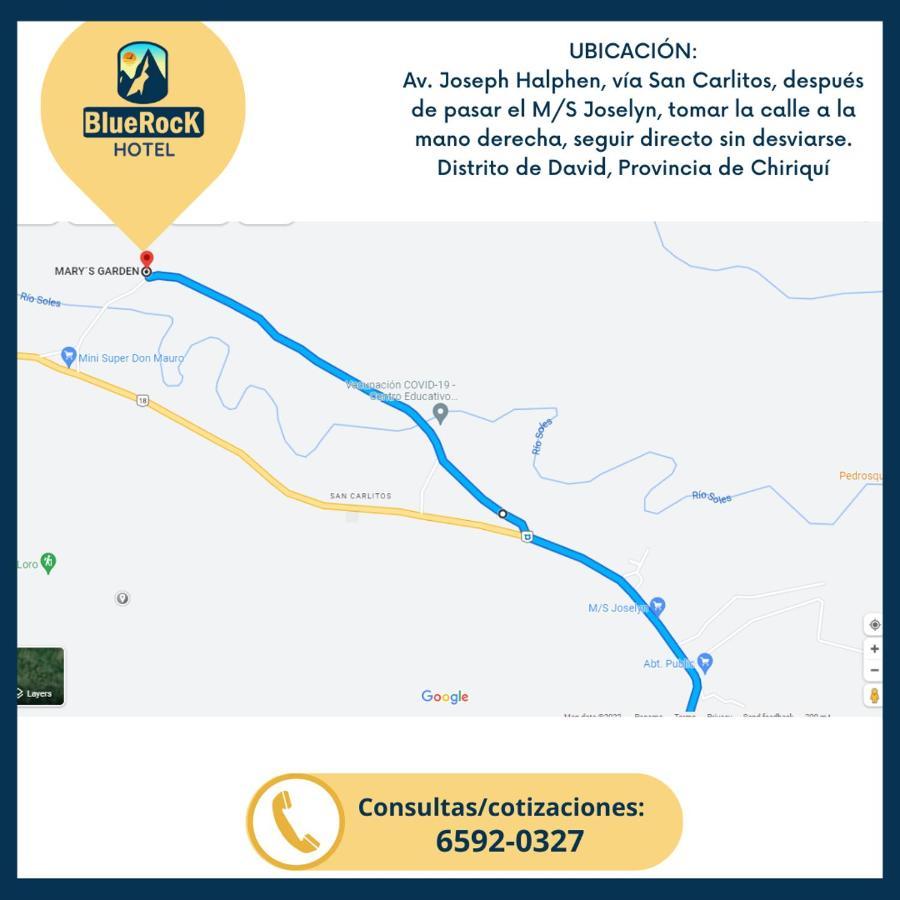 Hotel Ecologico Bluerock David Ngoại thất bức ảnh